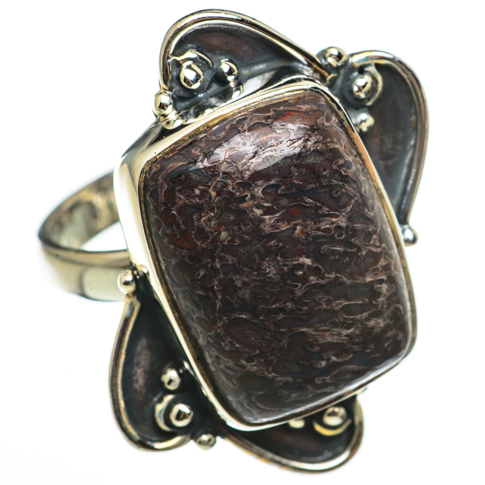 Dinosaur Bone Rings handcrafted by Anasilvercos - RING71087