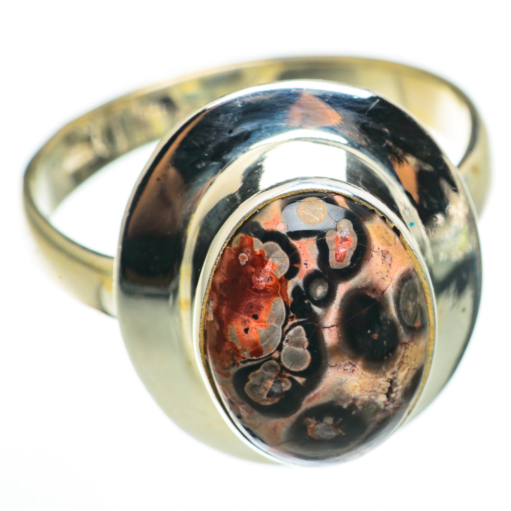 Poppy Jasper Rings handcrafted by Anasilvercos - RING71090