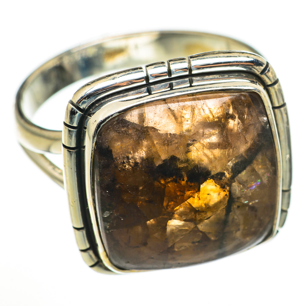 Sunstone Rings handcrafted by Anasilvercos - RING71091