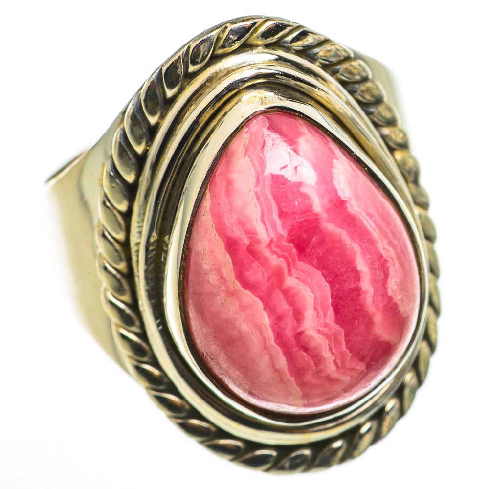 Rhodochrosite Rings handcrafted by Anasilvercos - RING71098