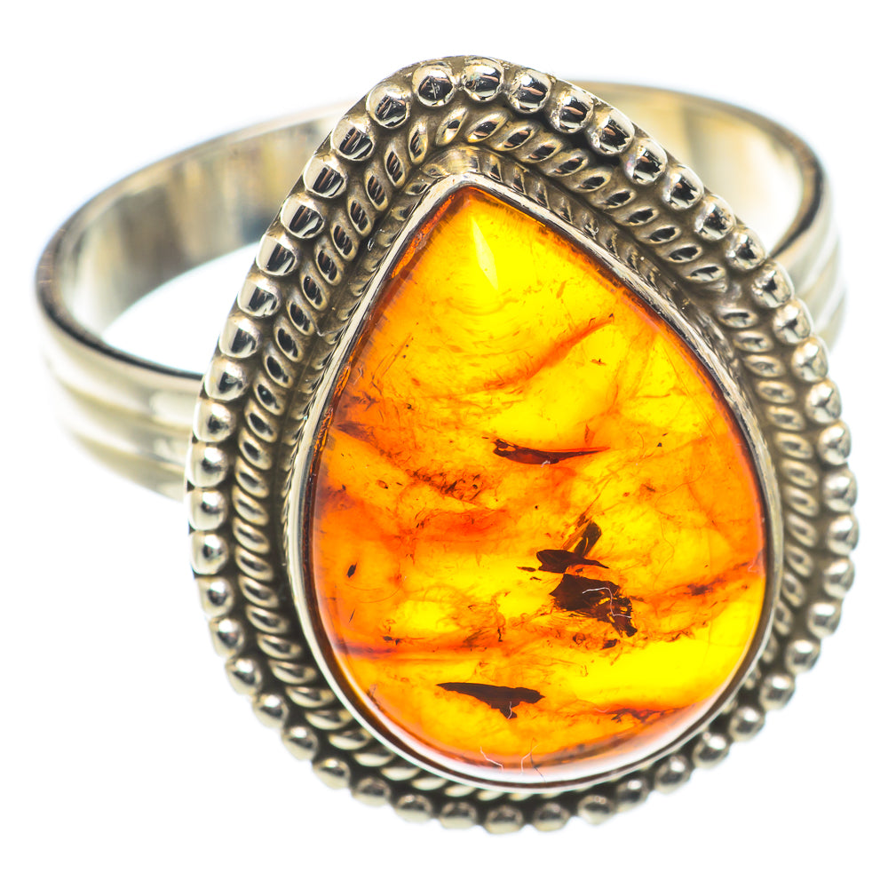 Baltic Amber Rings handcrafted by Anasilvercos - RING71130