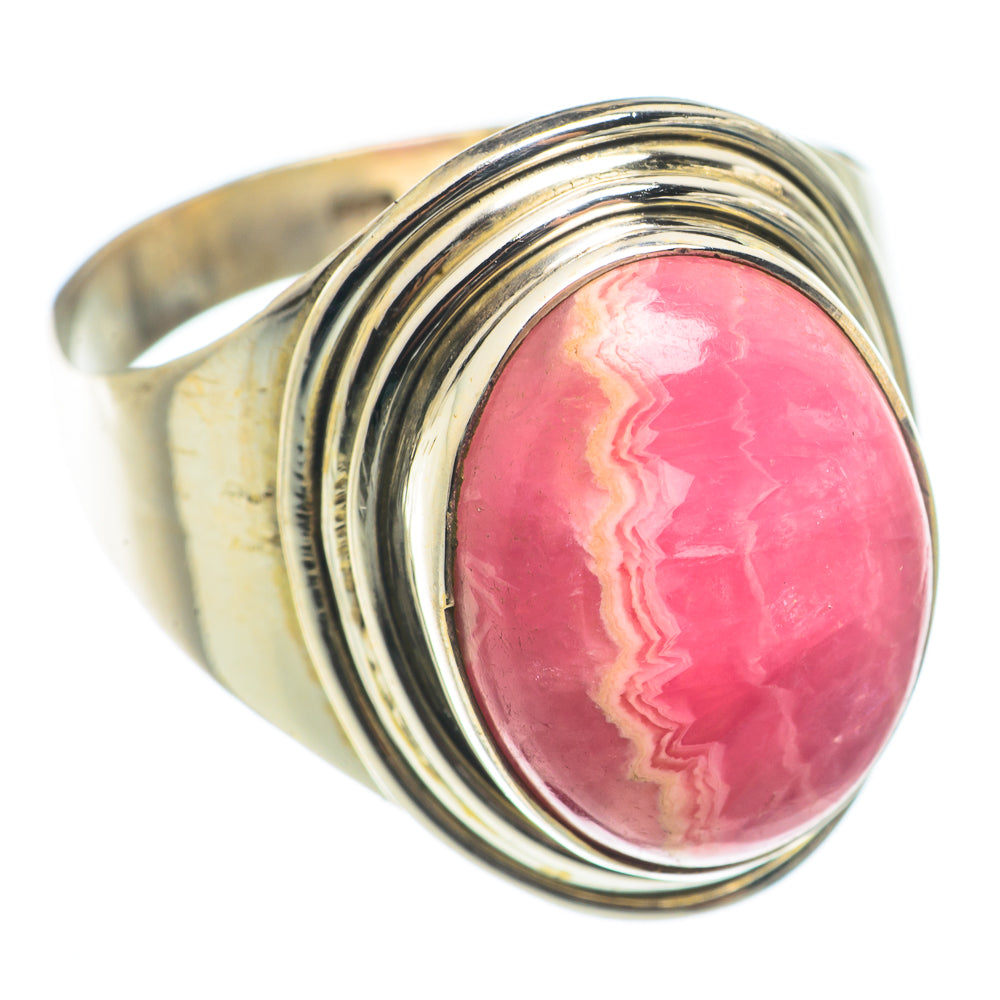 Rhodochrosite Rings handcrafted by Anasilvercos - RING71132