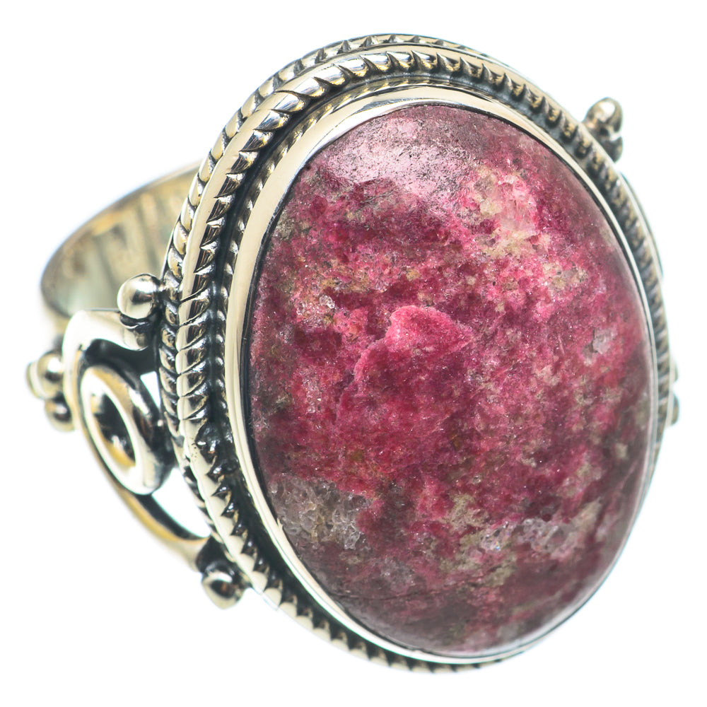 Thulite Rings handcrafted by Anasilvercos - RING71134