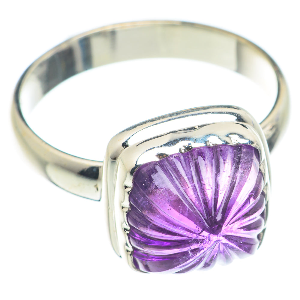 Amethyst Rings handcrafted by Anasilvercos - RING71139
