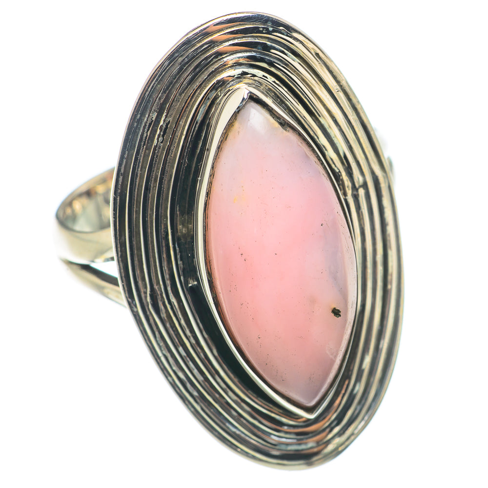Pink Opal Rings handcrafted by Anasilvercos - RING71167