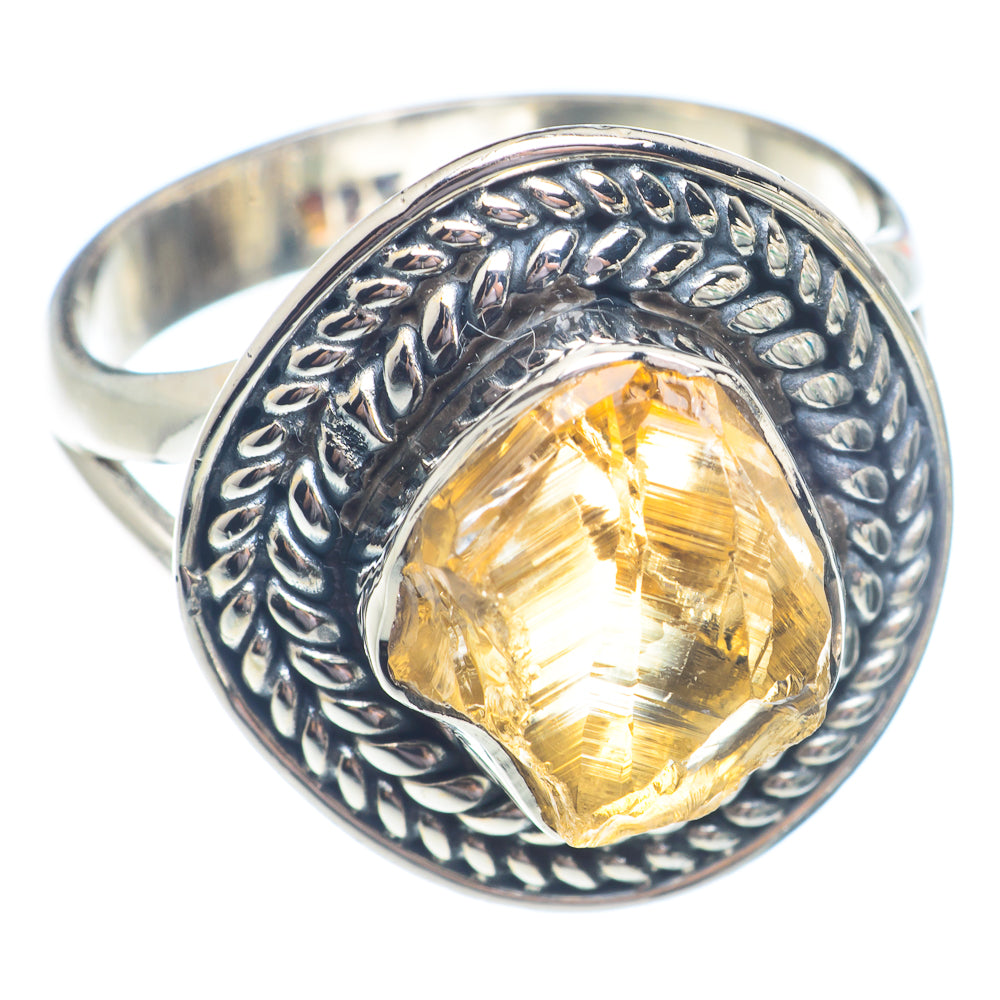 Citrine Rings handcrafted by Anasilvercos - RING71200