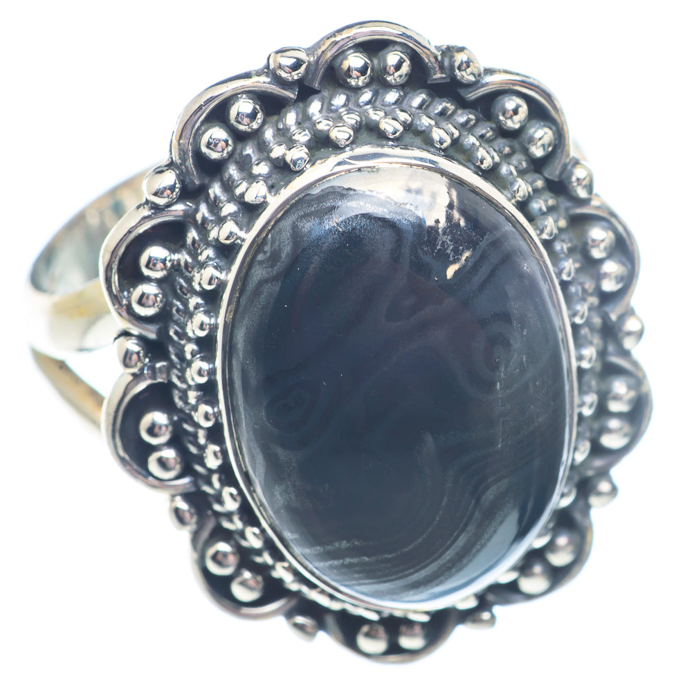 Psilomelane Rings handcrafted by Anasilvercos - RING71214