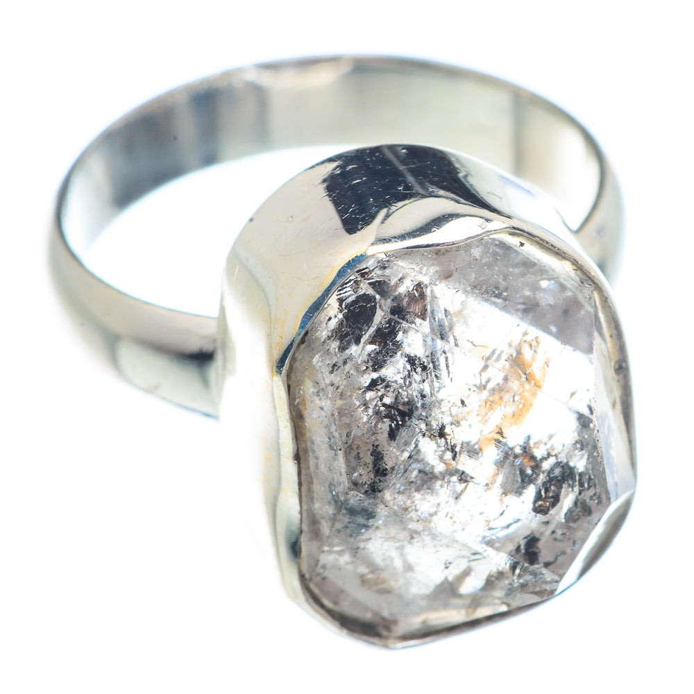 Herkimer Diamond Rings handcrafted by Anasilvercos - RING71215