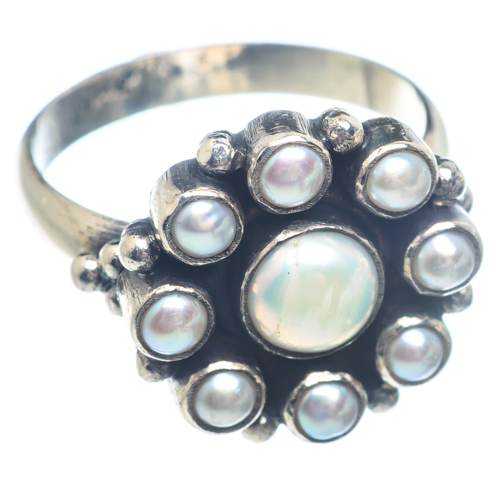 Cultured Pearl Rings handcrafted by Anasilvercos - RING71219