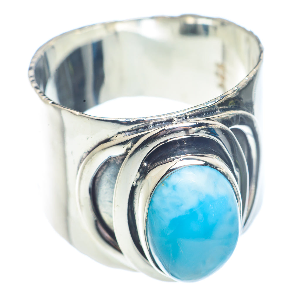 Larimar Rings handcrafted by Anasilvercos - RING71225