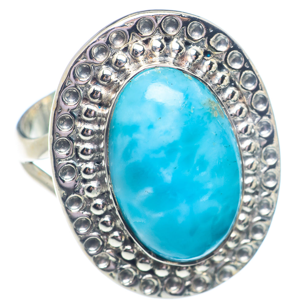 Larimar Rings handcrafted by Anasilvercos - RING71230