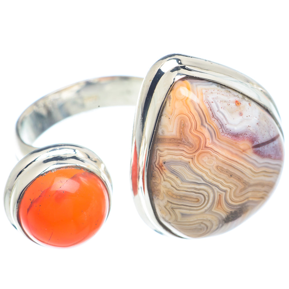 Scolecite Rings handcrafted by Anasilvercos - RING71241