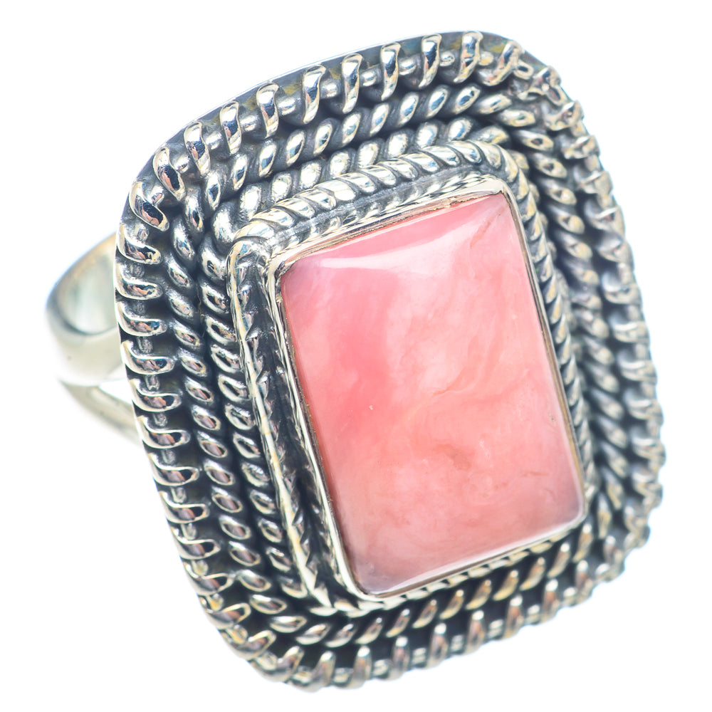 Pink Opal Rings handcrafted by Anasilvercos - RING71245