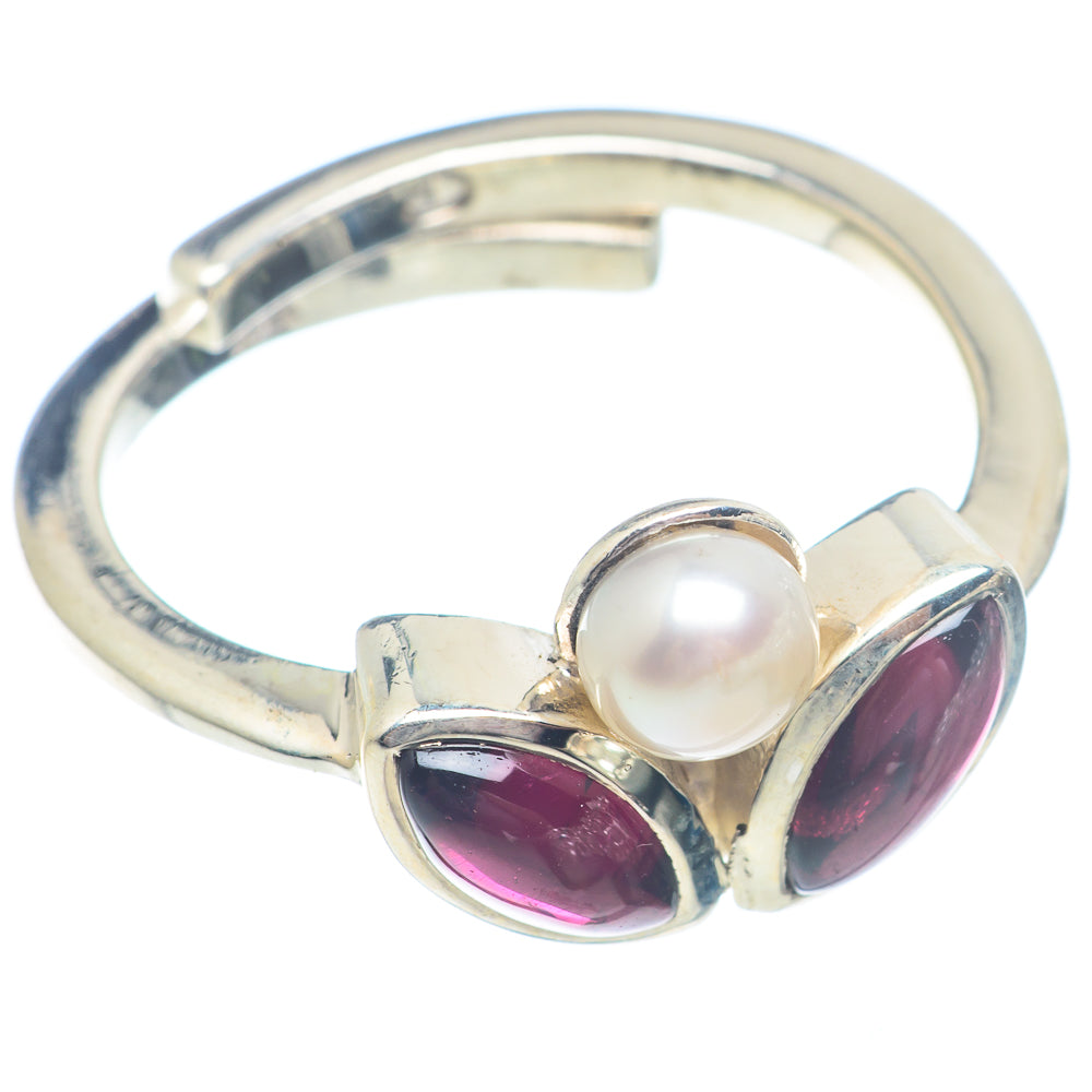 Garnet Rings handcrafted by Anasilvercos - RING71248