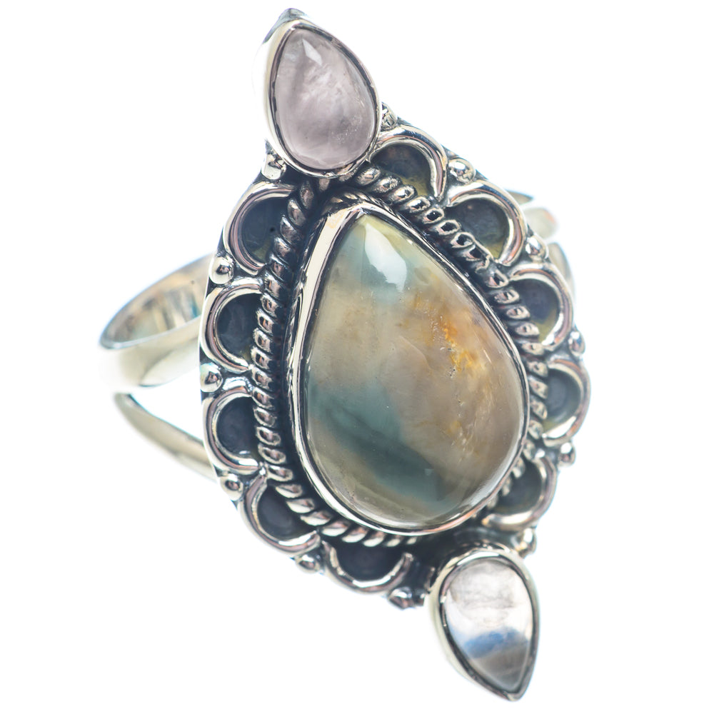 Ocean Jasper Rings handcrafted by Anasilvercos - RING71275