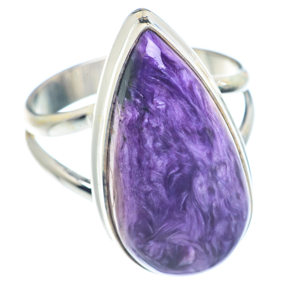 Charoite Rings handcrafted by Anasilvercos - RING71287