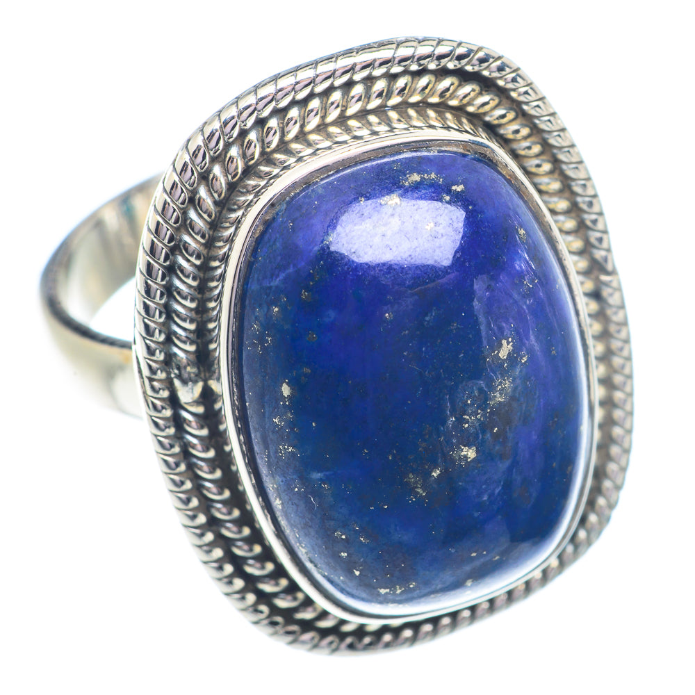 Lapis Lazuli Rings handcrafted by Anasilvercos - RING71303