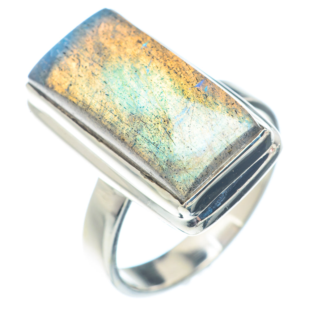 Labradorite Rings handcrafted by Anasilvercos - RING71307