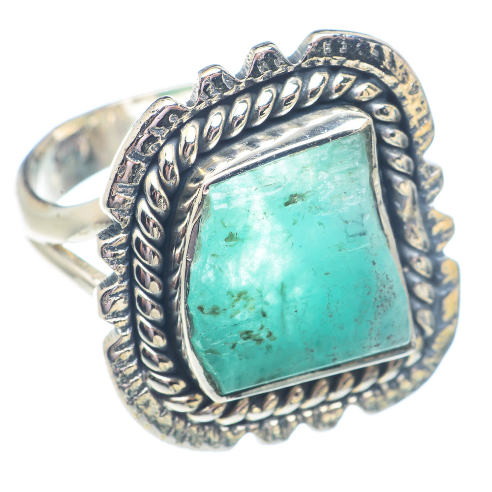 Aquamarine Rings handcrafted by Anasilvercos - RING71309