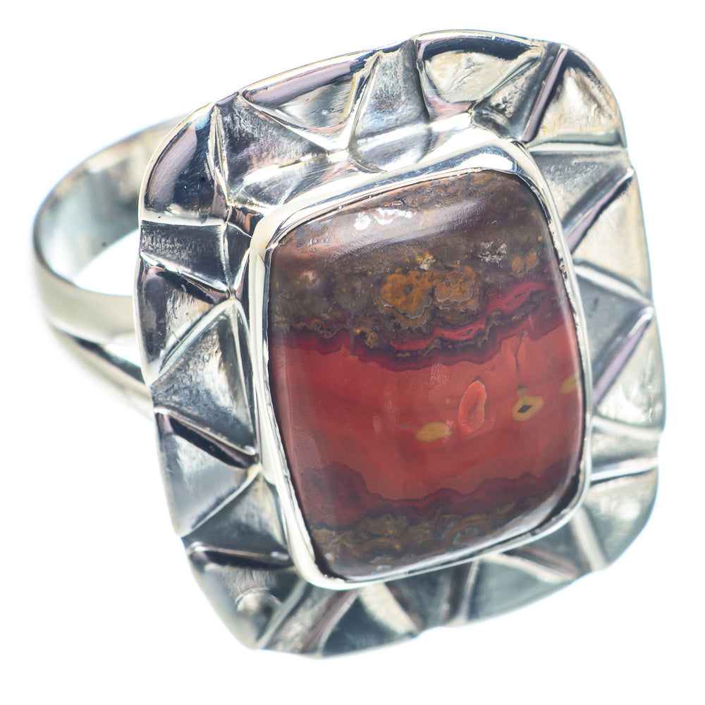 Moroccan Agate Rings handcrafted by Anasilvercos - RING71311