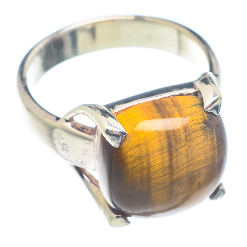 Tiger Eye Rings handcrafted by Anasilvercos - RING71314