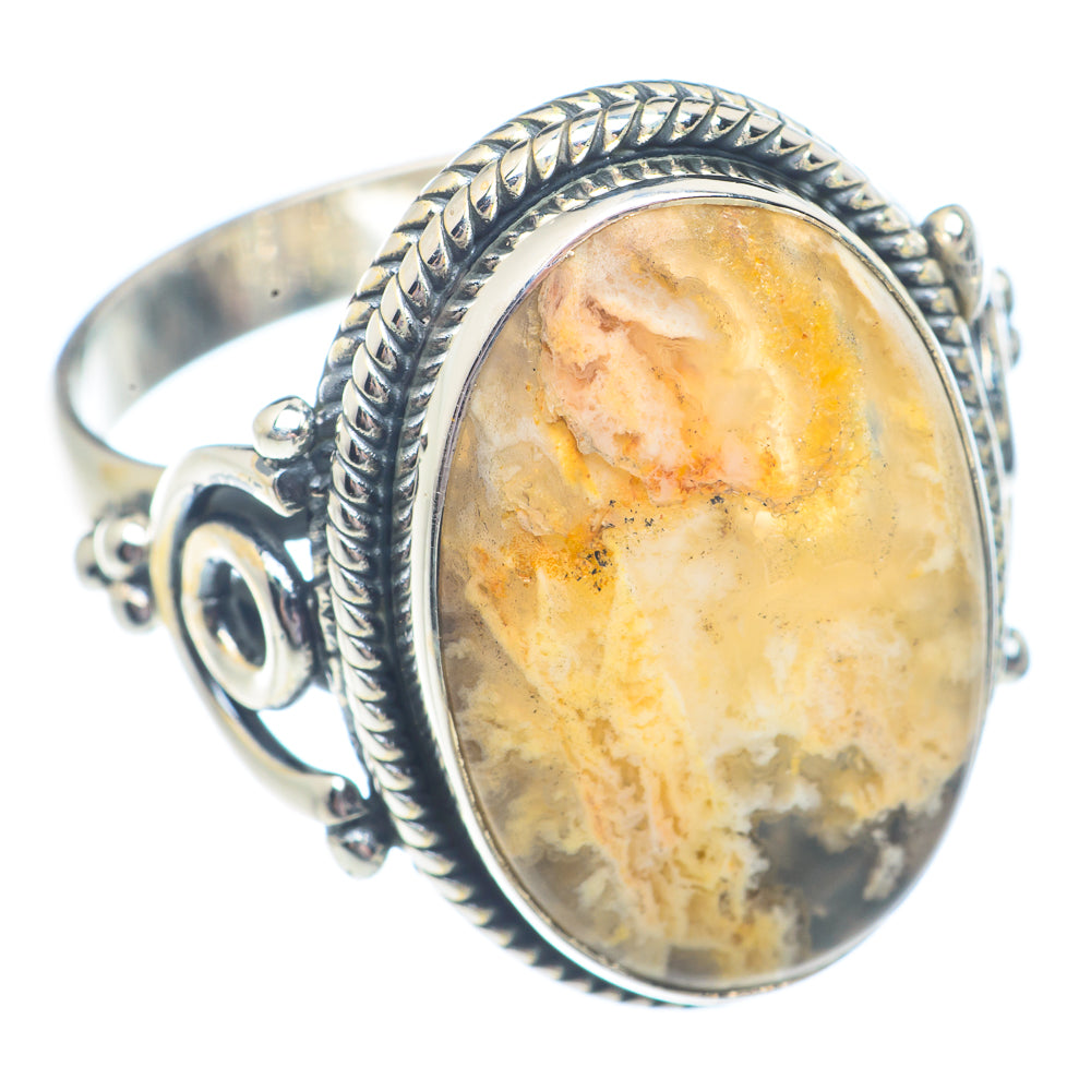 Ocean Jasper Rings handcrafted by Anasilvercos - RING71315