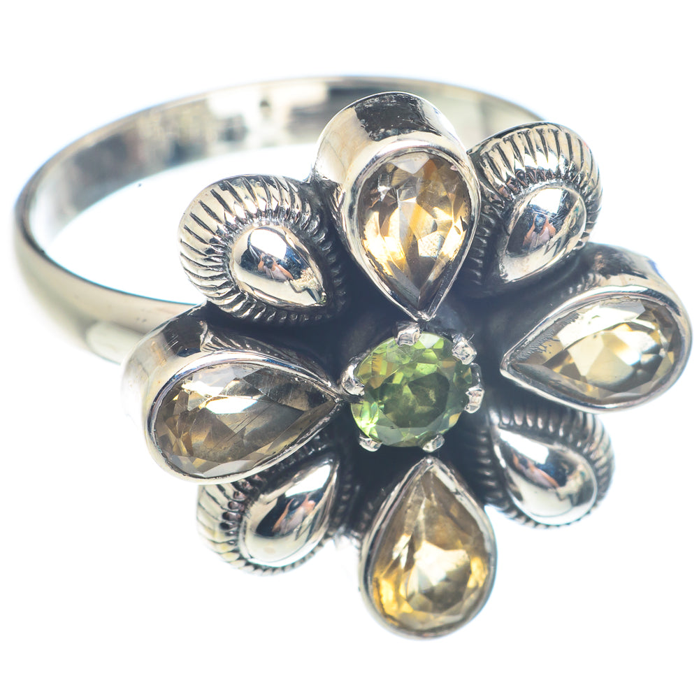 Peridot Rings handcrafted by Anasilvercos - RING71316