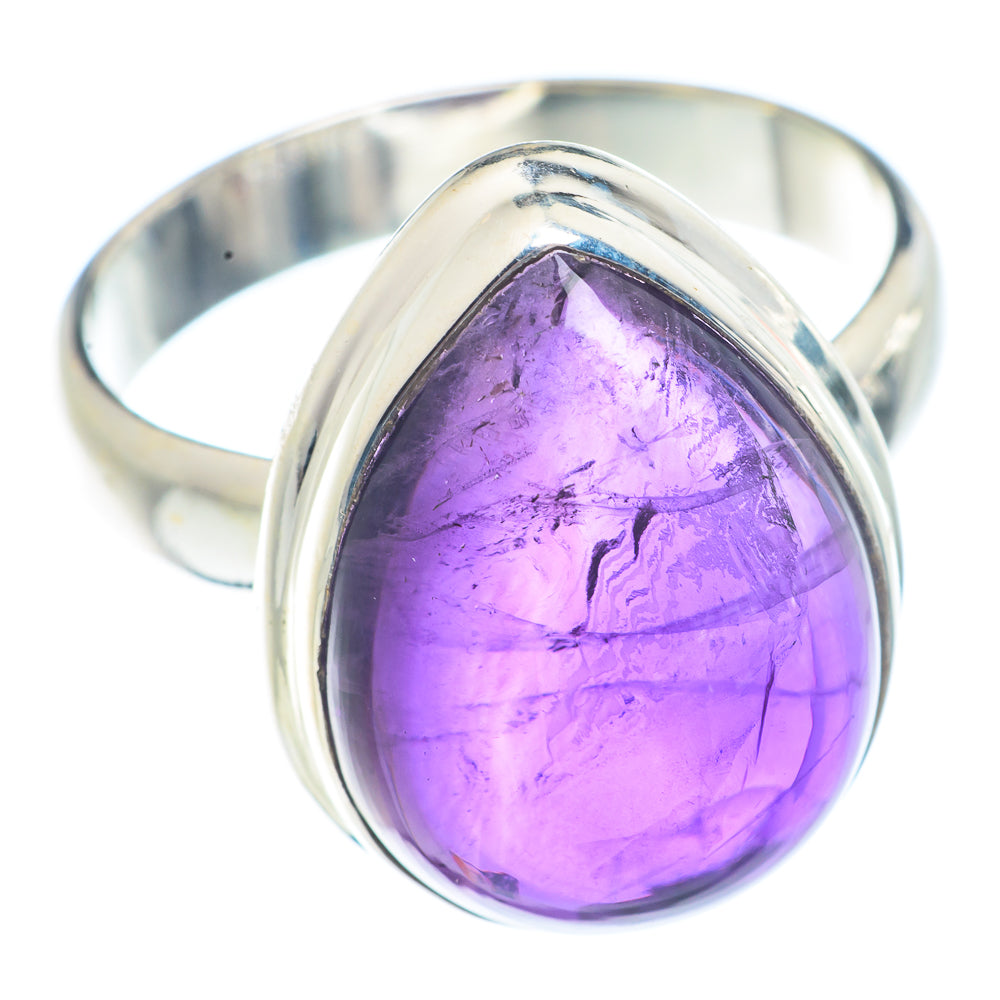 Amethyst Rings handcrafted by Anasilvercos - RING71325