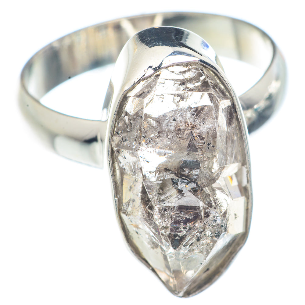 Herkimer Diamond Rings handcrafted by Anasilvercos - RING71329