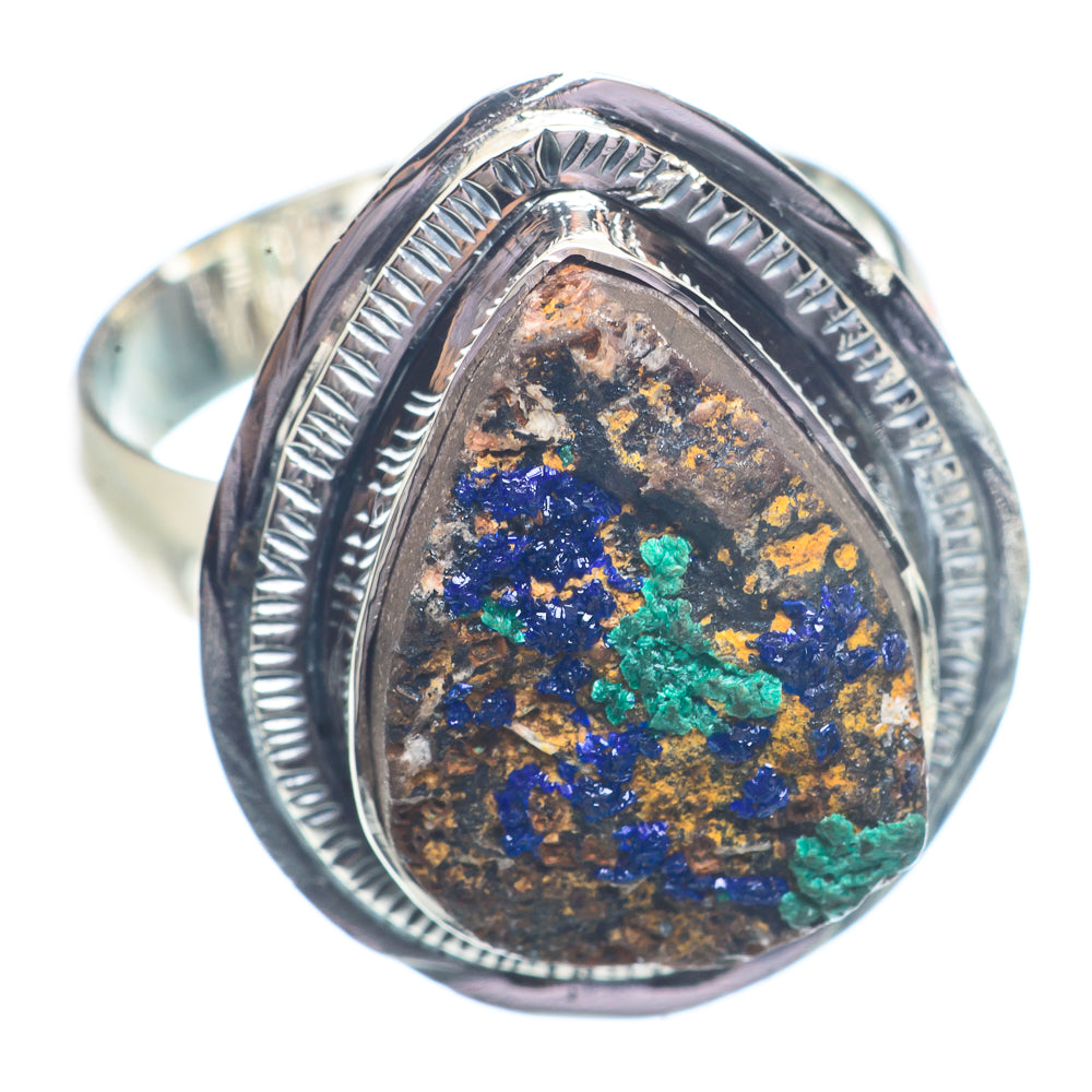 Azurite Rings handcrafted by Anasilvercos - RING71335