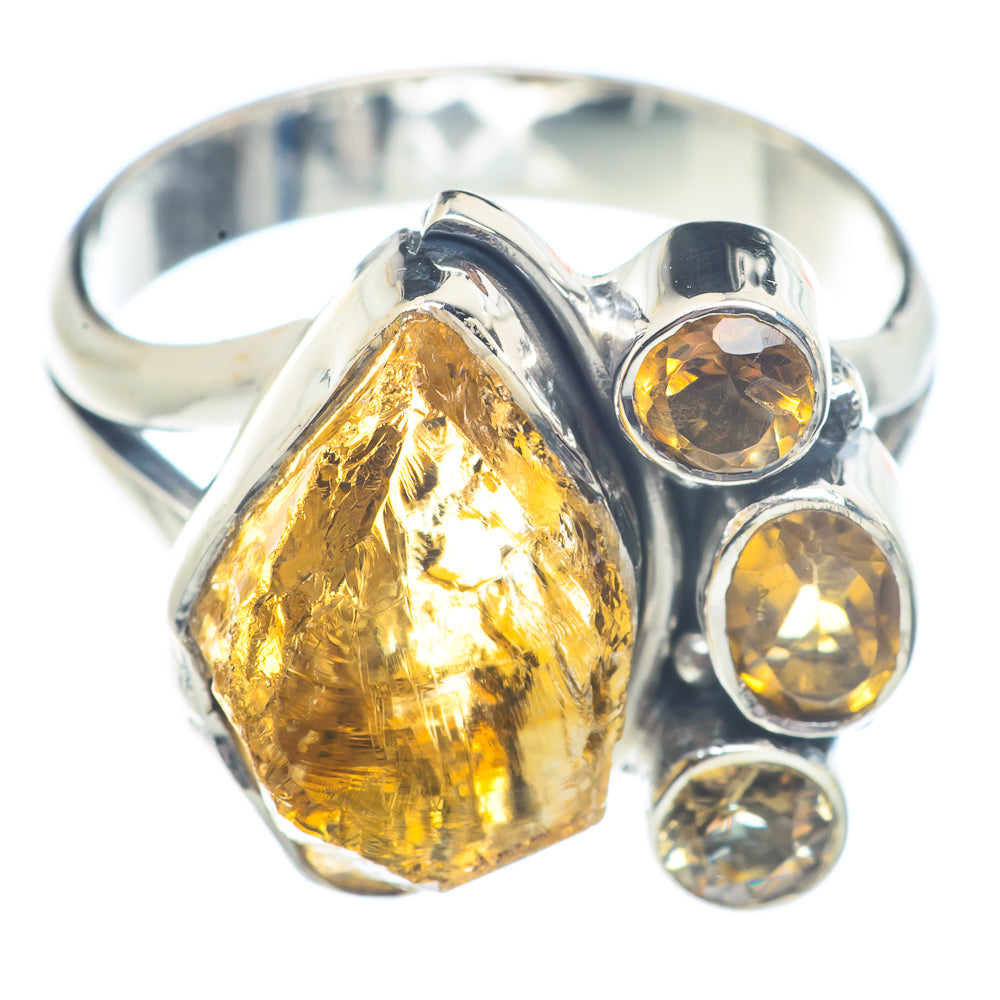 Citrine Rings handcrafted by Anasilvercos - RING71354