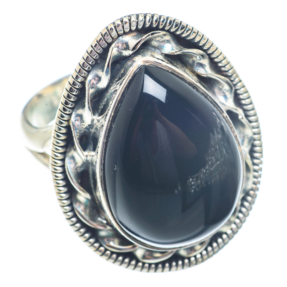 Black Onyx Rings handcrafted by Anasilvercos - RING71362