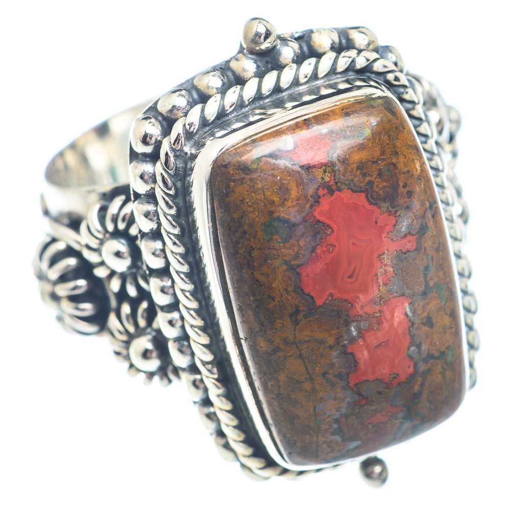 Moroccan Agate Rings handcrafted by Anasilvercos - RING71391