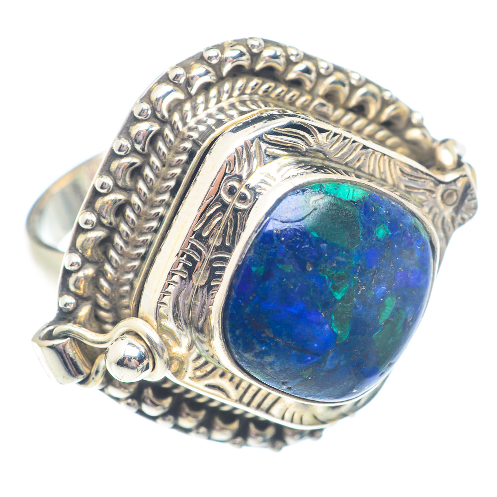 Azurite Rings handcrafted by Anasilvercos - RING71417