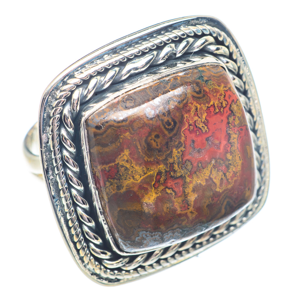 Moroccan Agate Rings handcrafted by Anasilvercos - RING71433