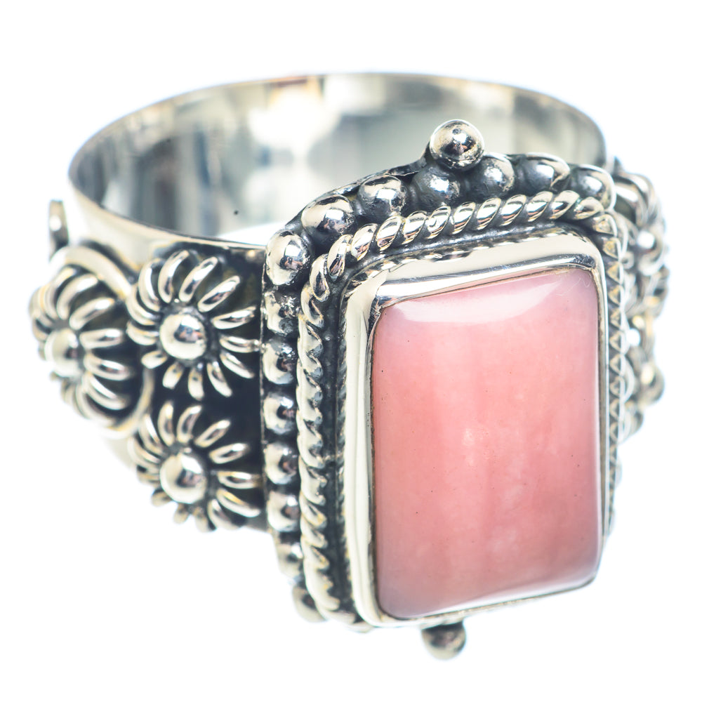 Pink Opal Rings handcrafted by Anasilvercos - RING71438