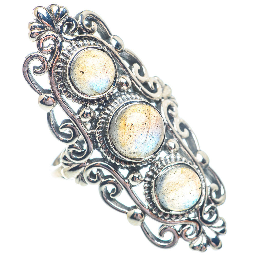 Labradorite Rings handcrafted by Anasilvercos - RING71464
