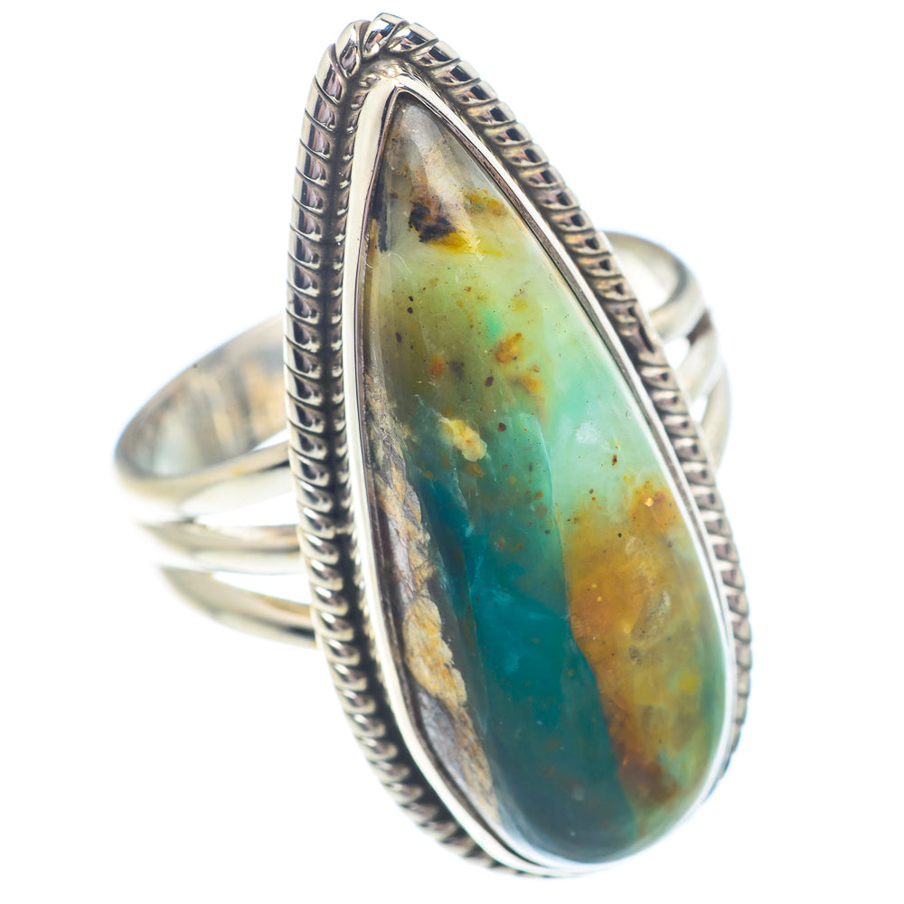 Peruvian Opal Rings handcrafted by Anasilvercos - RING71467