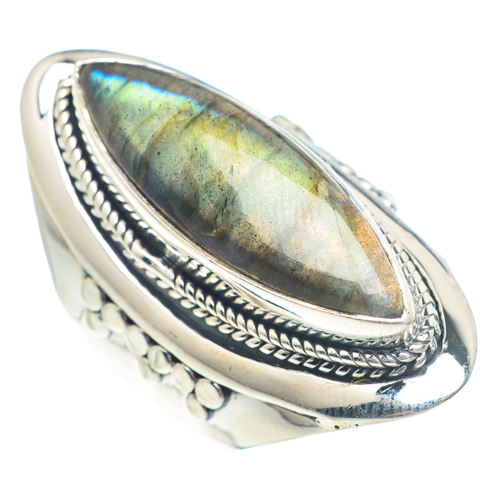 Labradorite Rings handcrafted by Anasilvercos - RING71473