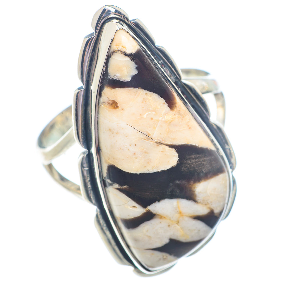 Peanut Wood Jasper Rings handcrafted by Anasilvercos - RING71477