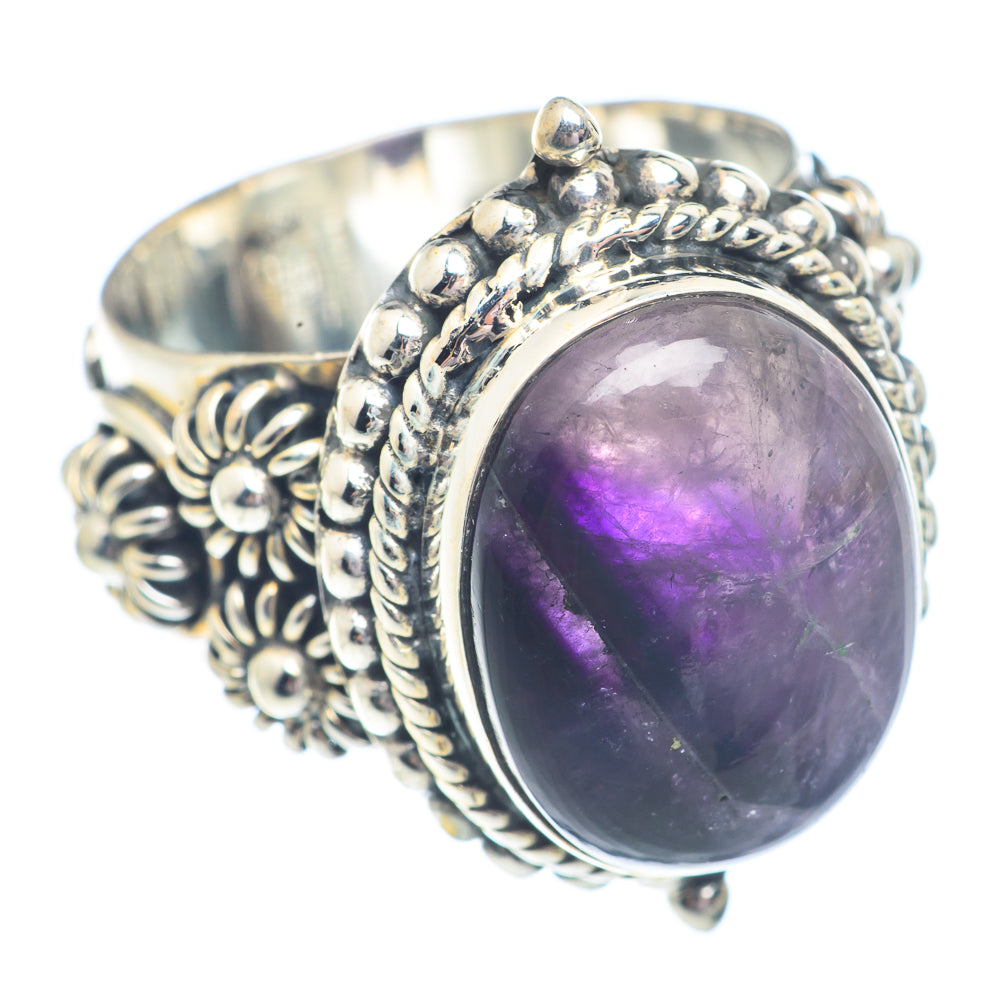 Amethyst Rings handcrafted by Anasilvercos - RING71482