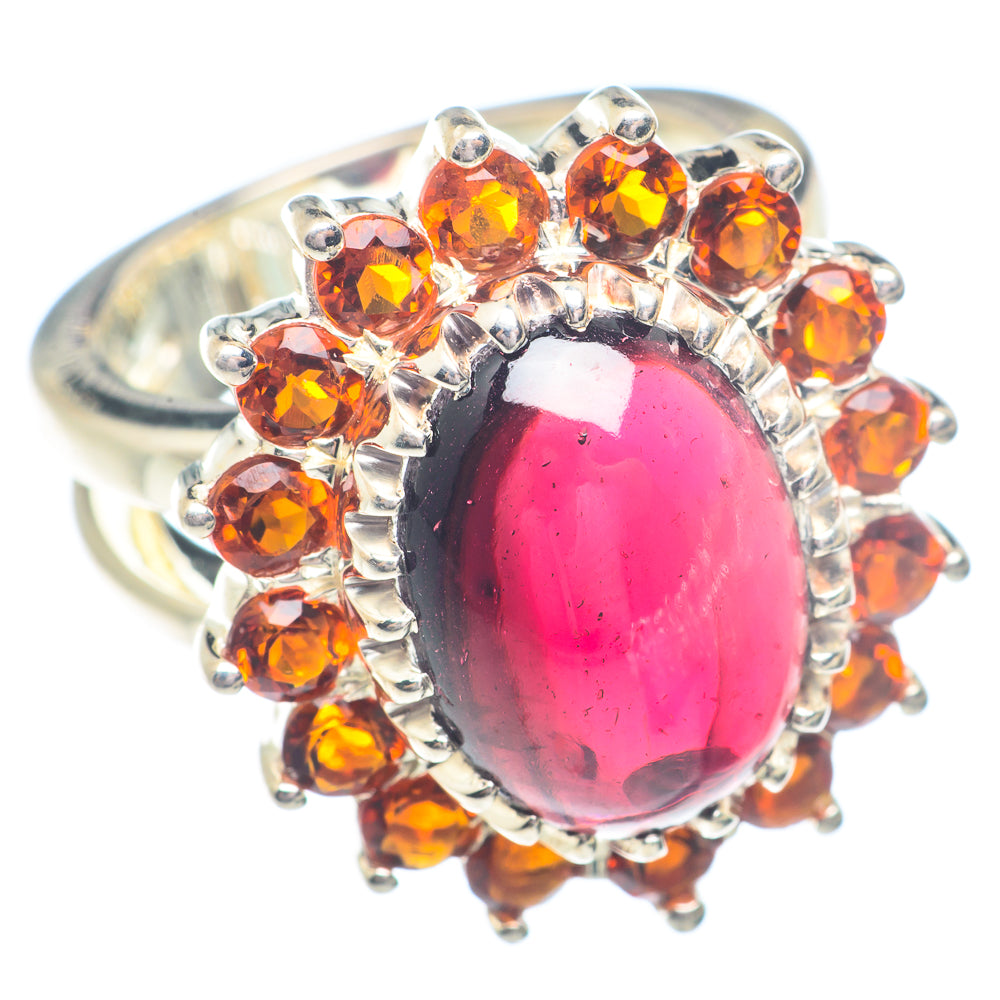 Garnet Rings handcrafted by Anasilvercos - RING71484