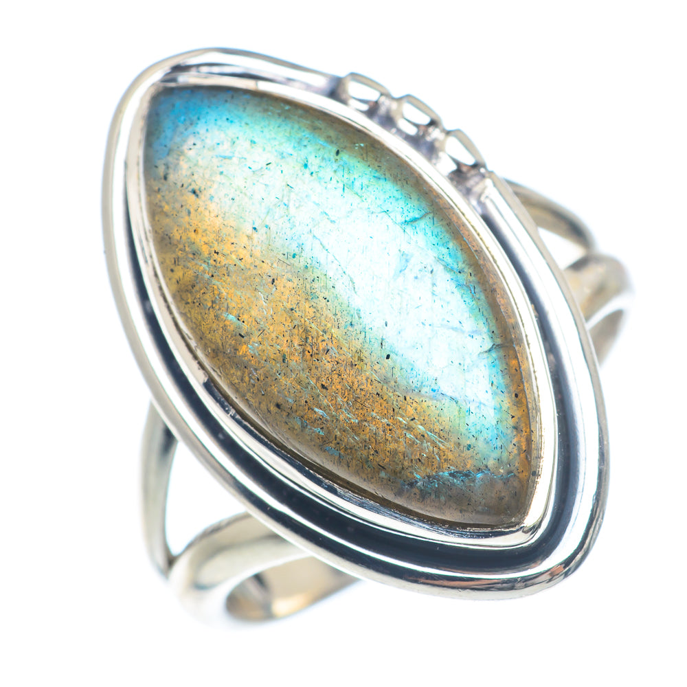 Labradorite Rings handcrafted by Anasilvercos - RING71488