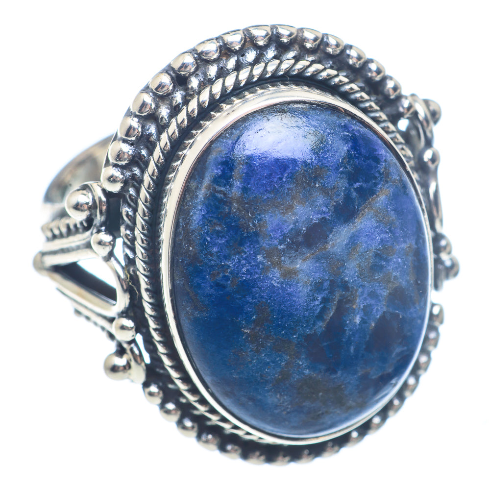 Sodalite Rings handcrafted by Anasilvercos - RING71489