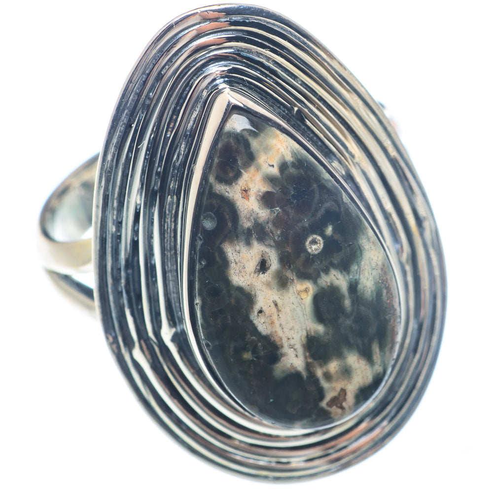 Ocean Jasper Rings handcrafted by Anasilvercos - RING71497 - Photo 2
