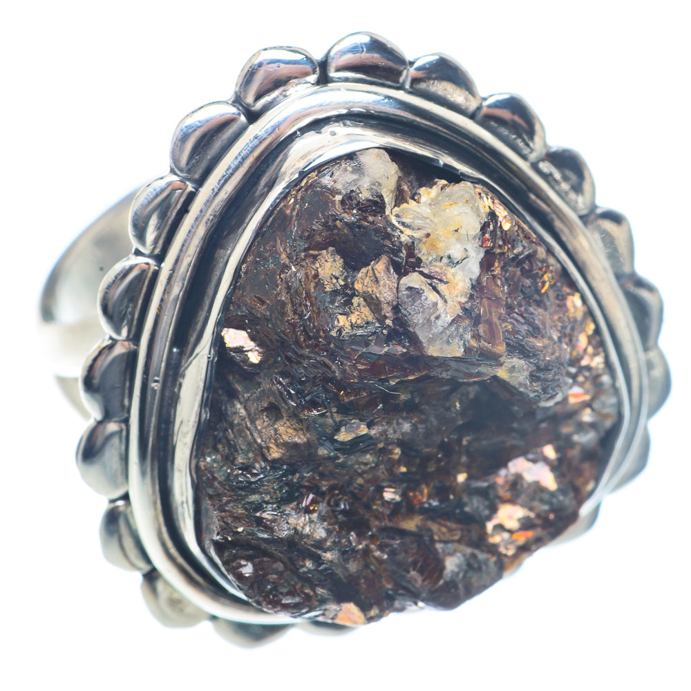 Astrophyllite Rings handcrafted by Anasilvercos - RING71502