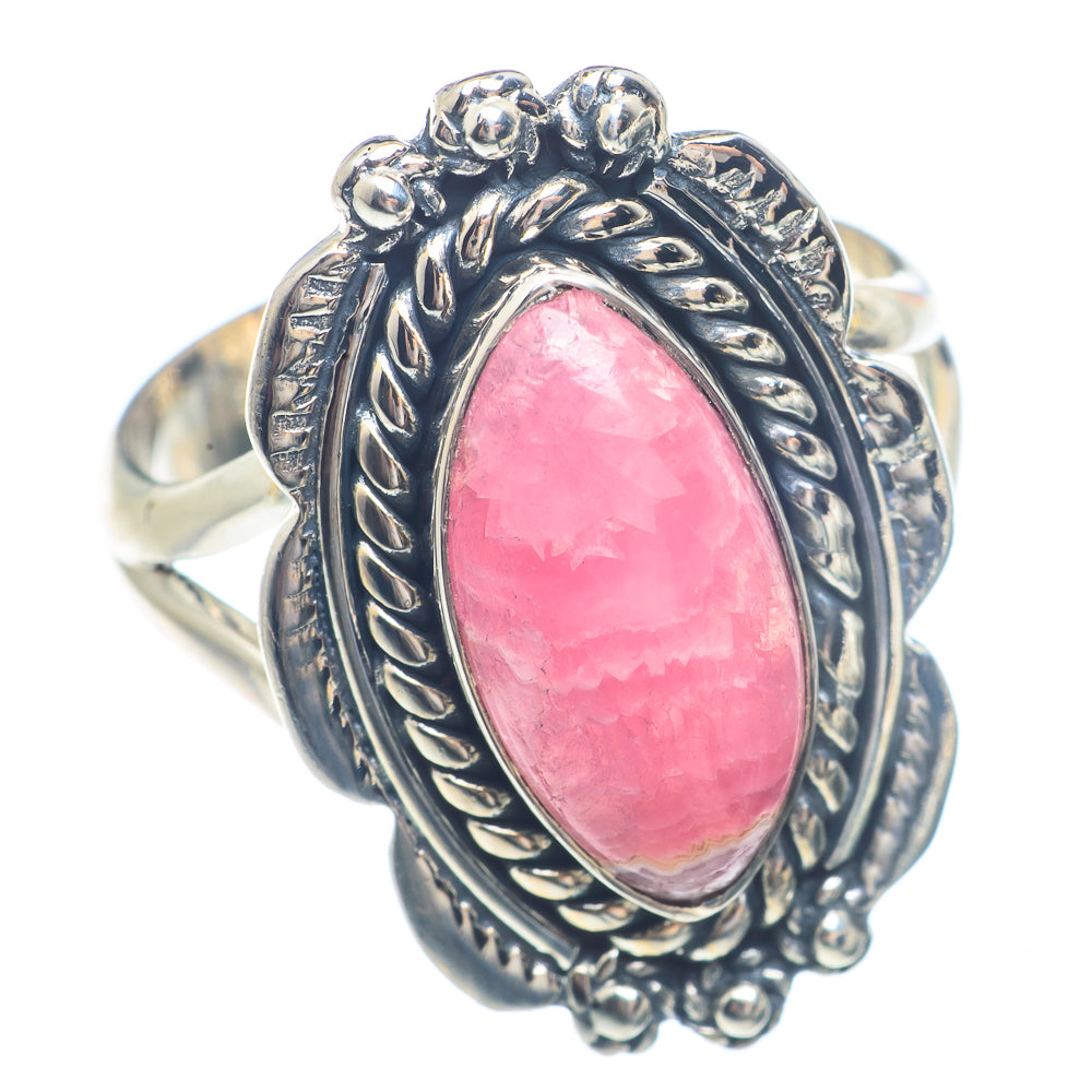 Rhodochrosite Rings handcrafted by Anasilvercos - RING71552