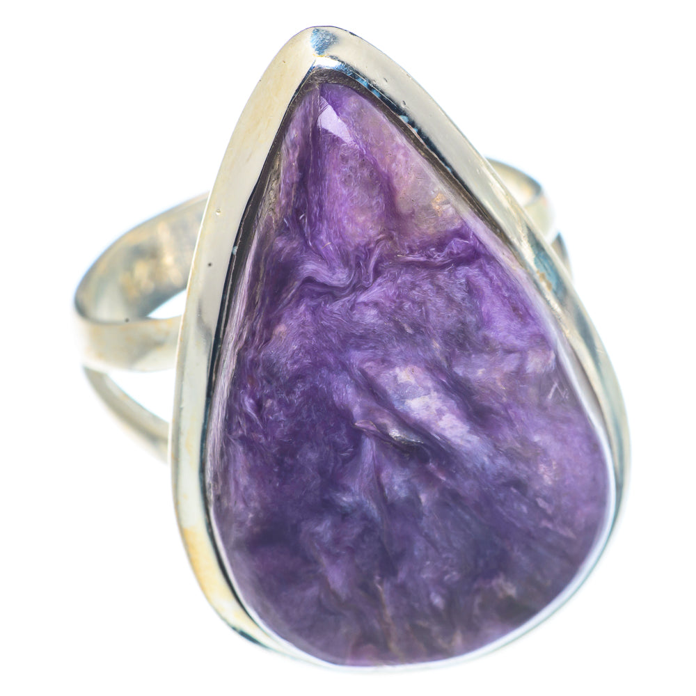 Charoite Rings handcrafted by Anasilvercos - RING71557