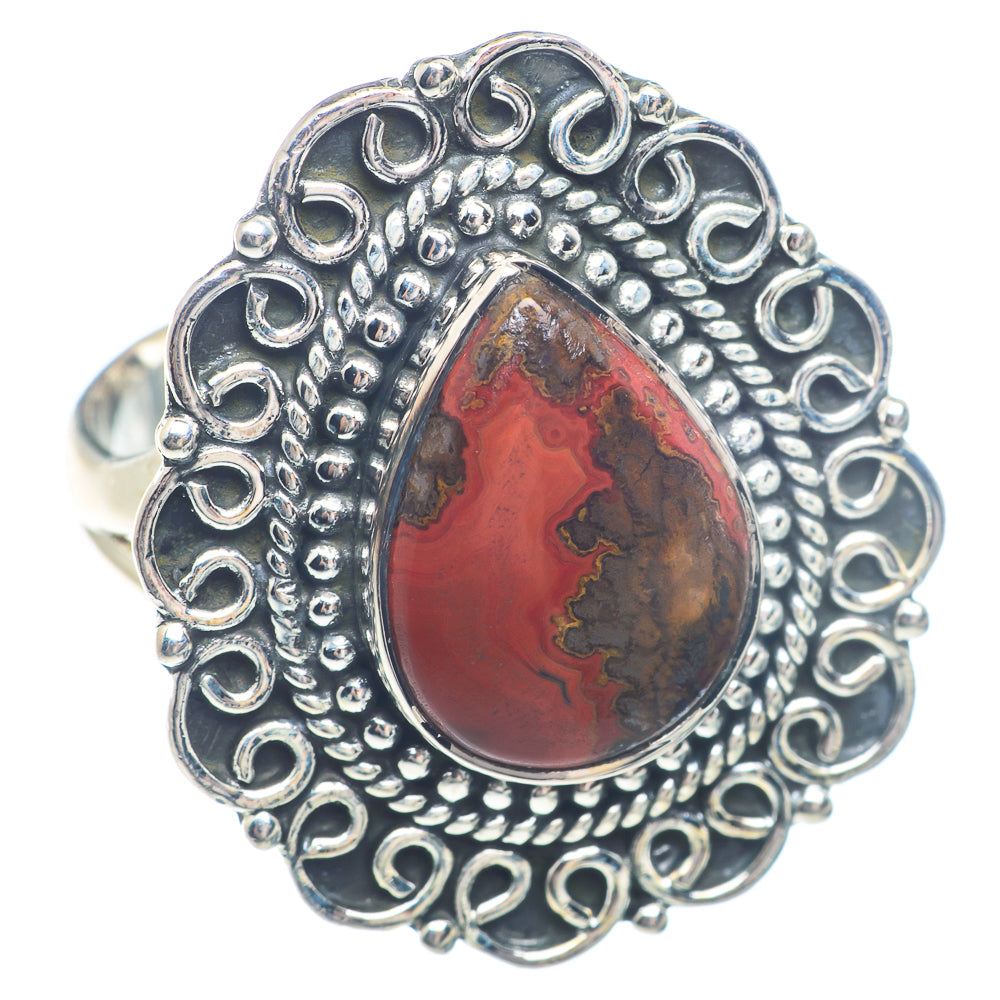 Moroccan Agate Rings handcrafted by Anasilvercos - RING71581