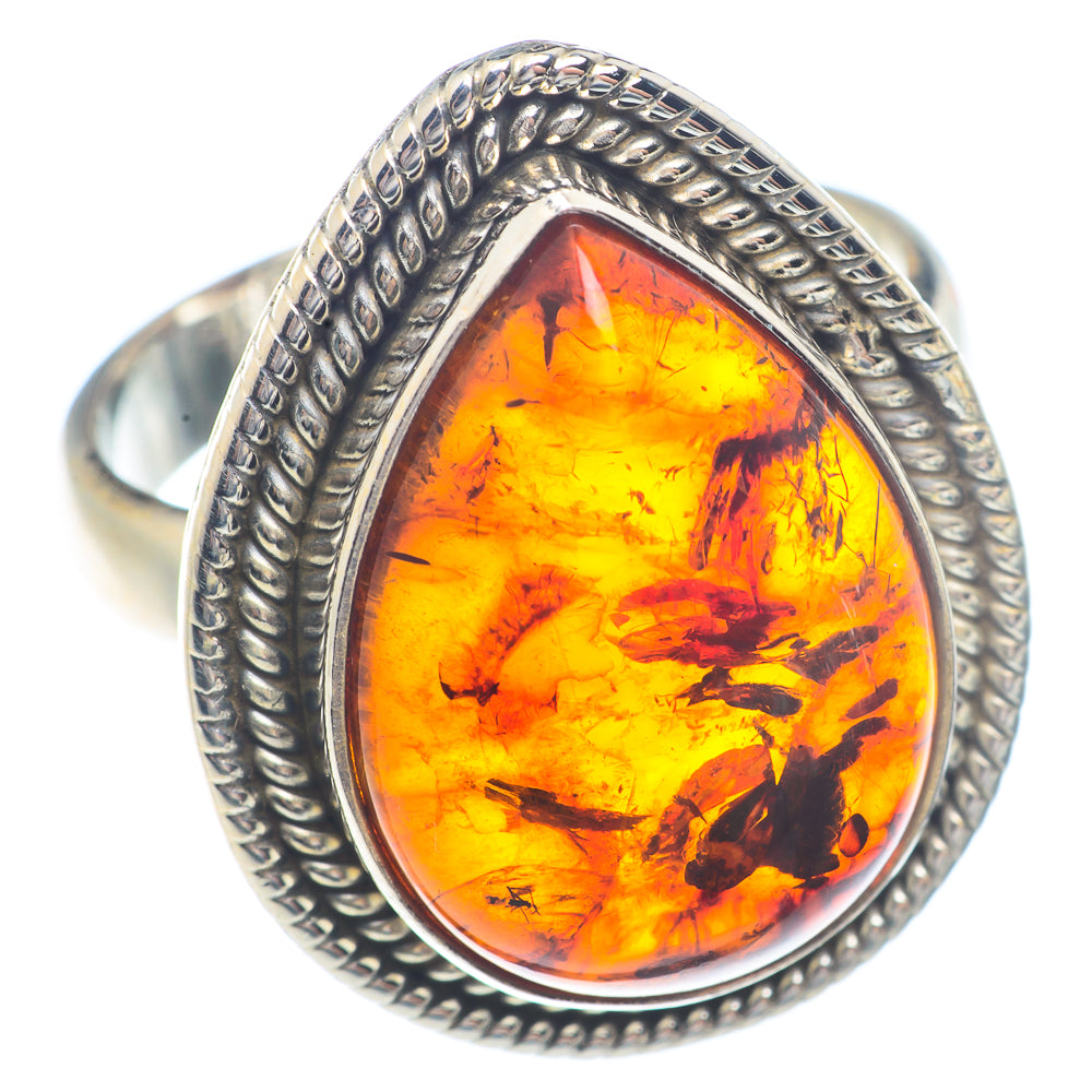 Baltic Amber Rings handcrafted by Anasilvercos - RING71587